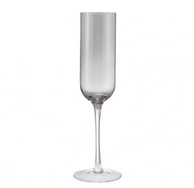 Комплект 4 броя чаши за шампанско FUUMI, 220 мл - цвят опушено сиво (Smoke), BLOMUS Германия