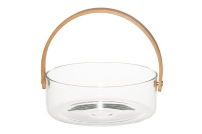 Стъклена купа за сервиране Ø 18 см. с дръжка MAKU, Tammer Brands Финландия