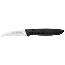 PLENUS нож за белене 7.6 см, черна дръжка, Tramontina Бразилия