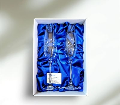Сватбени чаши за шампанско 210 мл KATHY, Vera Excluxive Словакия