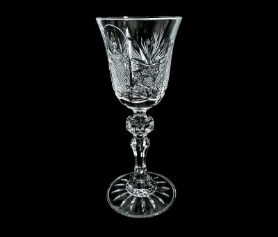 Зорница Лукс кристални чаши за ракия на столче 60 мл, Zawiercie Crystal