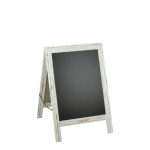 Информационна дъска за писане 76 x 50.8 см, винтидж бял цвят