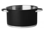 Тенджера със стъклен капак - Ø 24 см MAKU, черен цвят, Tammer Brands Финландия