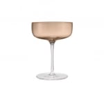 Комплект 4 броя чаши за шампанско FUUMI, 280 мл - цвят опушено кафяво (Coffee), BLOMUS Германия